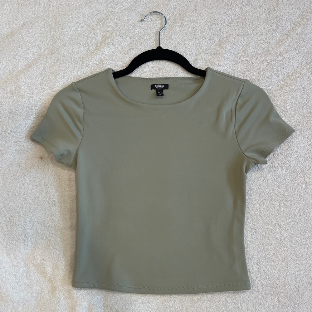 Express cropped shirt